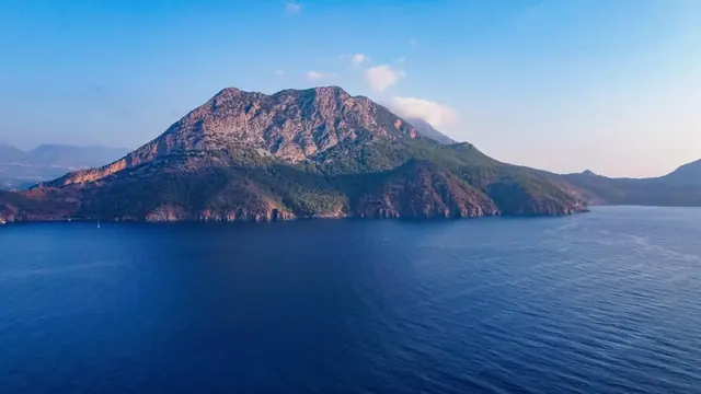 Adrasan koyu ve çevresinden görünüm