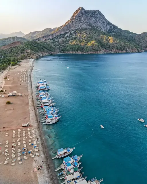 Adrasan koyu ve çevresinden görünüm