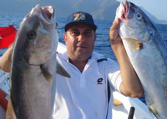 Adrasan'da balık avından kareler