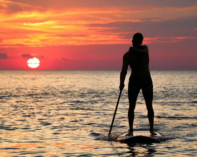 Adrasan'da SUP / paddle board (temsili görsel)