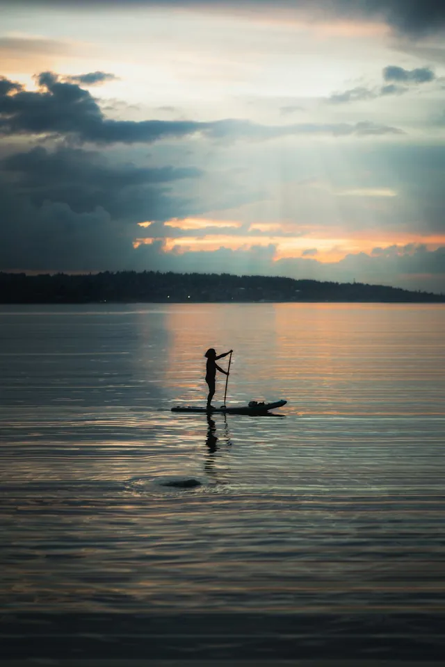 Adrasan'da SUP / paddle board deneyiminden temsili kare